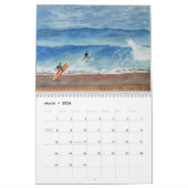 サーフアート水彩画カレンダー2021 カレンダー (3月 2026)