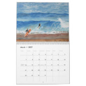 サーフアート水彩画カレンダー2022 カレンダー (3月 2027)