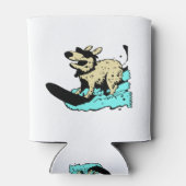 サーフィンおもしろい犬 缶クーラー (裏面)