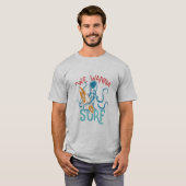 サーフィンしたい Tシャツ (正面フル)