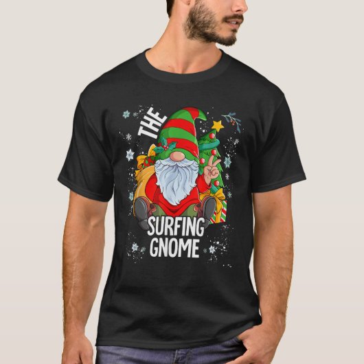 サーフィンするノーム Tシャツ (正面)