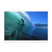 サーフィンで緑のチューブ南アフリカ楽園