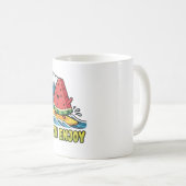 サーフィンとスナック コーヒーマグカップ (正面右)