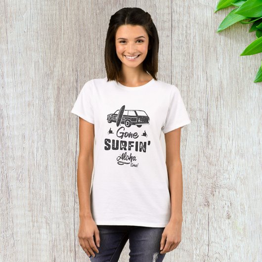 サーフィンに行こう アロハタイム Tシャツ