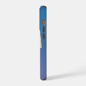 サーフィンに行って青の世界へ iPhoneケース (左側面)