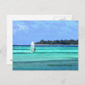 サーフィンのサイパン葉書 ポストカード (正面/裏面)