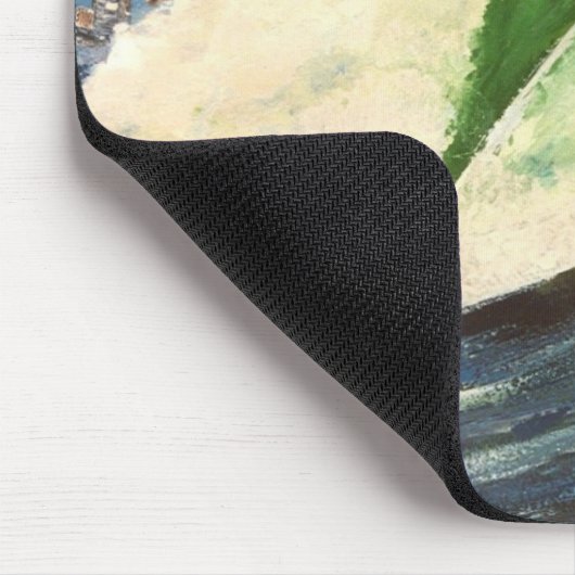 サーフィンのサーファー管の乗車の海洋波のマウスパッド マウスパッド (コーナー)