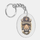 サーフィンのトラ キーホルダー (正面左)