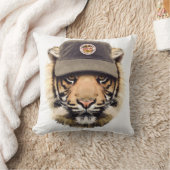 サーフィンのトラ クッション (ブランケット)