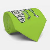 サーフィンのハロウィンのミイラ ネクタイ (ロール)