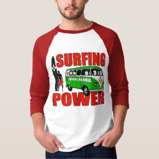 サーフィンのワイシャツ Tシャツ