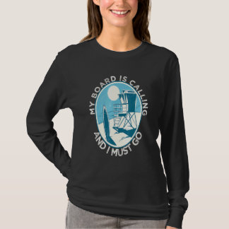 サーフィンの引用 ジュニア レトロ サーファー 日没 Tシャツ