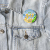 サーフィンの時間だ少年 誕生日パーティー 缶バッジ (インサイチュ)