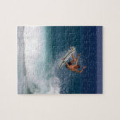 サーフィンの熱波 ジグソーパズル (横)