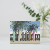 サーフィンはがき ポストカード (スタンド正面)