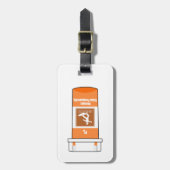 サーフィンは薬 ラゲッジタグ (正面縦)