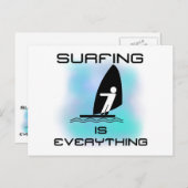 サーフィンはTシャツとギフトのすべて ポストカード (正面/裏面)