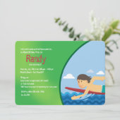 サーフィンを楽しもう！招待状 招待状 (スタンド正面)