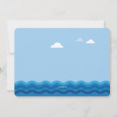 サーフィンを楽しもう！招待状 招待状 (裏面)