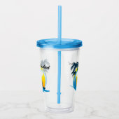 サーフィンアクリルタンブラー アクリルタンブラー (右)