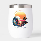 サーフィンアットサンセット (背面)