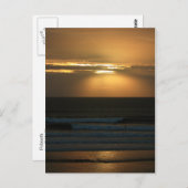 サーフィンアットサンセット ポストカード (正面/裏面)