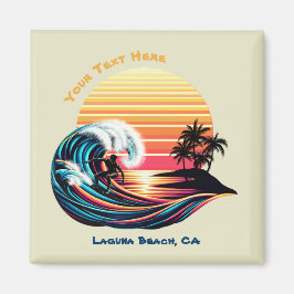 サーフィンアットサンセット マグネット