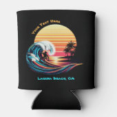 サーフィンアットサンセット 缶クーラー (裏面)