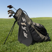 サーフィンイレブンビーチスポーツ ゴルフタオル (グリーン)