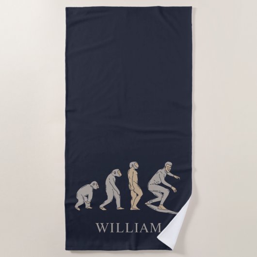 サーフィンイレブンビーチスポーツ ビーチタオル (正面)