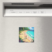 サーフィンイン・フィジー マグネット (インサイチュ (食洗機))