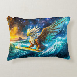 サーフィンイーグルデザインバイリッチアメンギル アクセントクッション