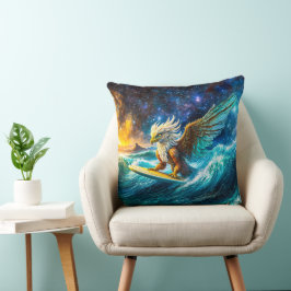 サーフィンイーグルデザインバイリッチアメンギル クッション