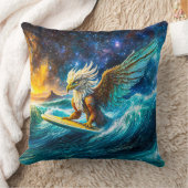 サーフィンイーグルデザインバイリッチアメンギル クッション (ブランケット)