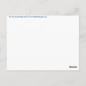 サーフィンエンジェルラファエルハガキ ポストカード (裏面)