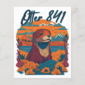 サーフィンオッター841オッターマイウェイカリフォルニアシーオット (裏面)