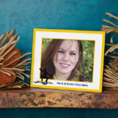 サーフィンギフト、サーファーのサーフボードカスタム上 フォトプラーク (側面)