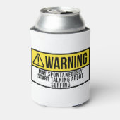 サーフィンギフト – サーファー愛好家 缶クーラー (缶裏面)