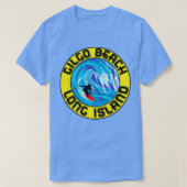 サーフィンギルゴビーチロングアイランドニューヨークサーフサーフ Tシャツ (デザイン正面)