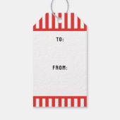 サーフィンクリスマスギフトタグ ギフトタグ (裏面)