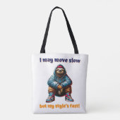 サーフィンクールのカワウソ トートバッグ (裏面)