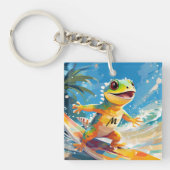 サーフィンゲッコザウェーブズ キーホルダー (正面)