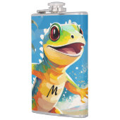 サーフィンゲッコザウェーブズ フラスク (左)