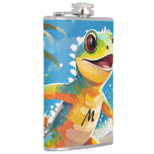 サーフィンゲッコザウェーブズ フラスク (右)