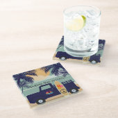 サーフィンコースター ガラスコースター (アングル)