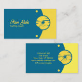 サーフィンコーチ 名刺 (正面/裏面)