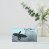 サーフィンコーチ 名刺 (スタンド正面)