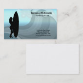 サーフィンコーチ 名刺 (正面/裏面)