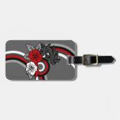 サーフィンサファリハワイアンラゲッジタグ ラゲッジタグ (正面横)