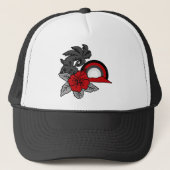 サーフィンサファリハワイアンレトロトラッカーハット キャップ (正面)